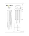 CALA * LÁMPARA BASE REDONDA 14L LED COLANTES - VARIADO